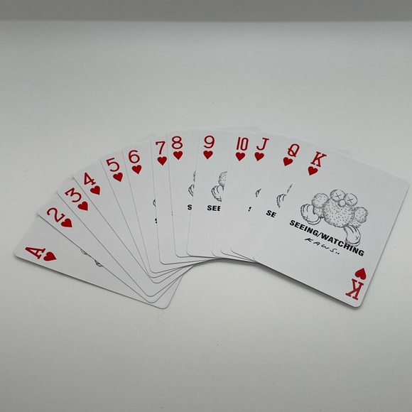NIB RARE KAWS WATCHING/SEEING PLAYING DECK OF CARDS - Picture 6 of 13
